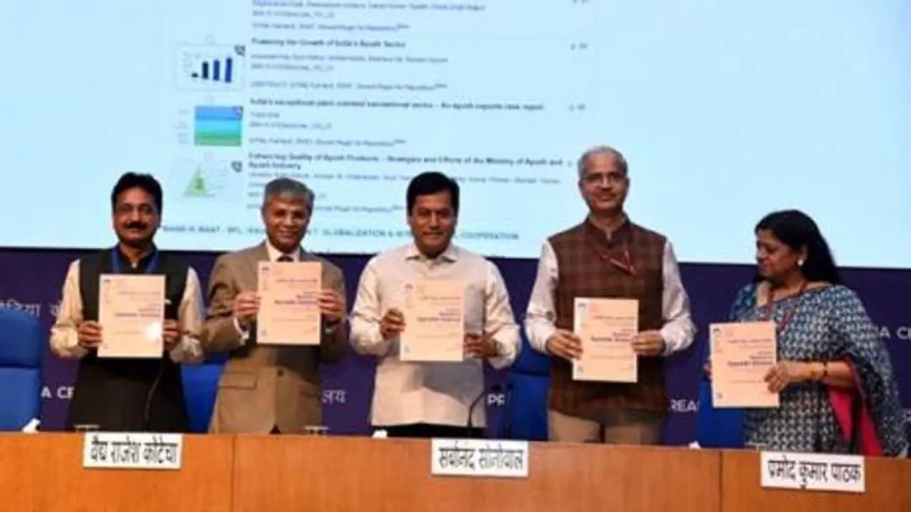 ஆயுர்வேத அறிவியல் ஆராய்ச்சி இதழின் சிறப்பு பதிப்பு.. வெளியிட்ட ஆயுஷ் அமைச்சகம்.!! ஆயுர்வேத அறிவியல் ஆராய்ச்சி இதழின் சிறப்பு பதிப்பு.. வெளியிட்ட ஆயுஷ் அமைச்சகம்.!!