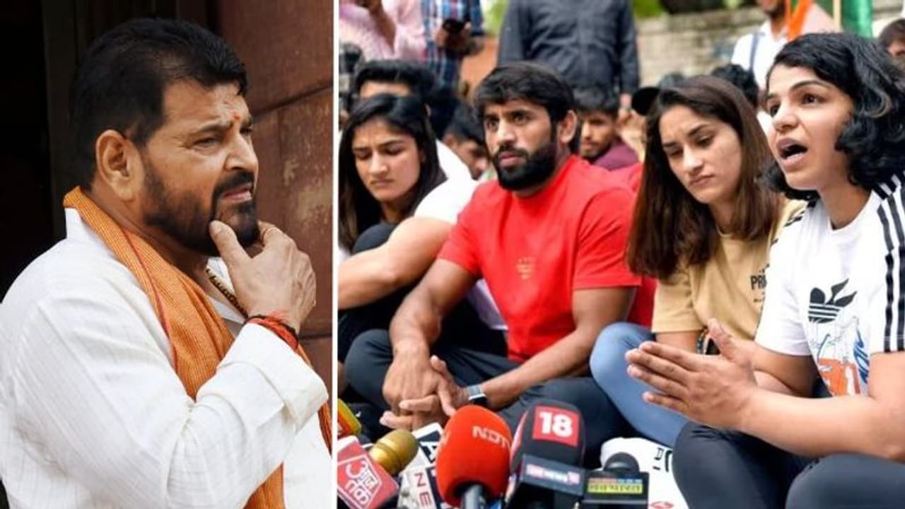 'ജന്തർമന്തറിൽ ഇരുന്നാൽ നീതി കിട്ടില്ല, പൊലീസിനെയും കോടതിയേയും സമീപിക്കണം': താരങ്ങളോട് ബ്രിജ് ഭൂഷൺ