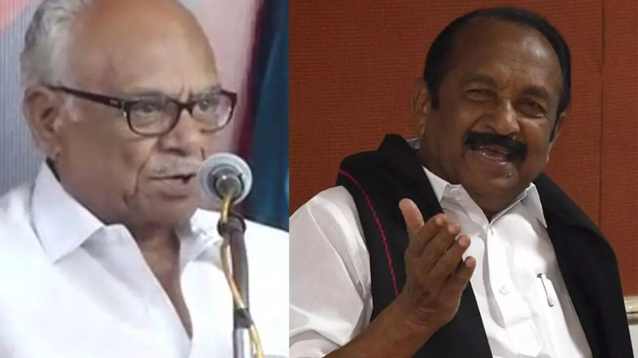 இது தான் அரசியல் நேர்மையா? மதிமுகவை திமுகவுடன் இணைத்துவிடலாம்.. வைகோவுக்கு திருப்பூர் துரைசாமி கடிதம்..! இது தான் அரசியல் நேர்மையா? மதிமுகவை திமுகவுடன் இணைத்துவிடலாம்.. வைகோவுக்கு திருப்பூர் துரைசாமி கடிதம்..!