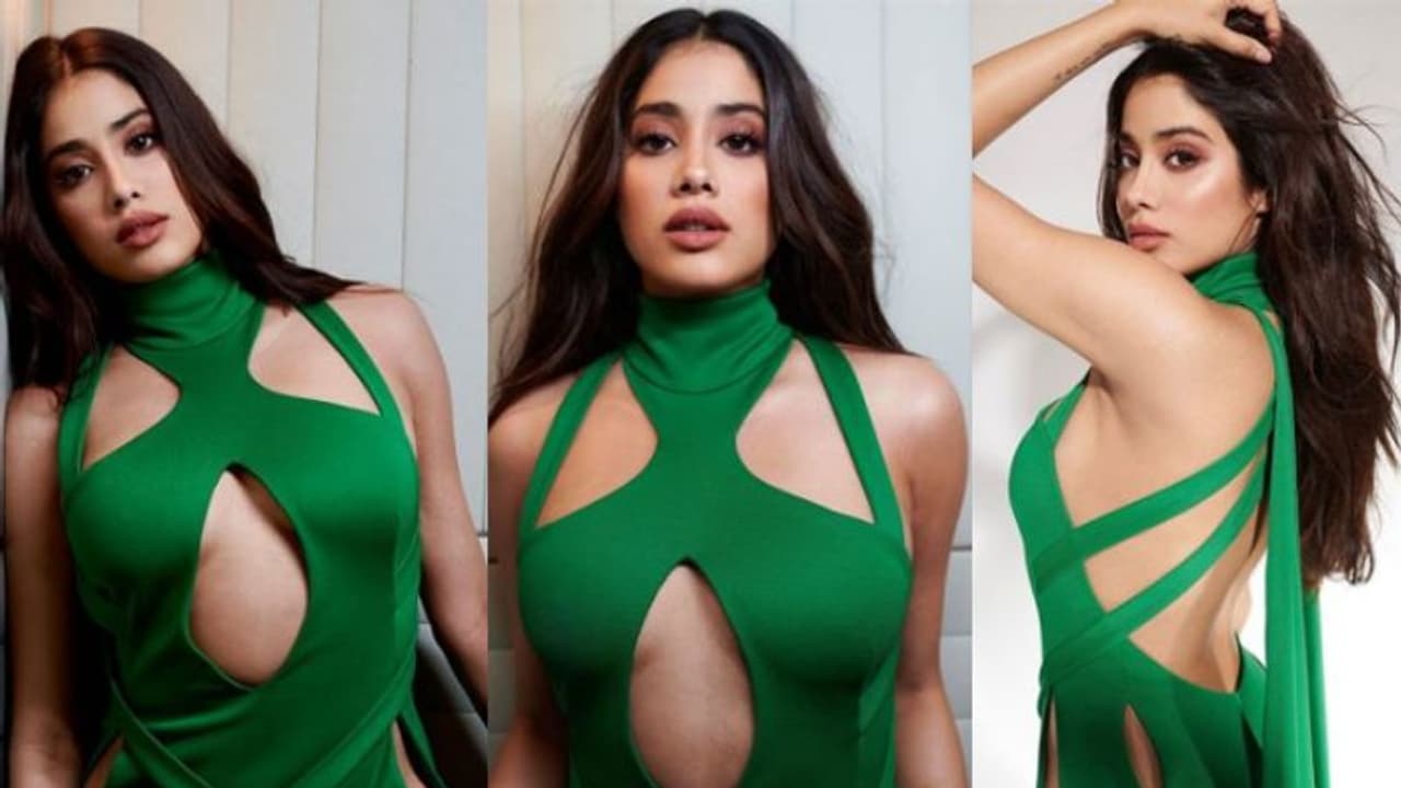 ഗ്രീന് ഗൗണിൽ ഹോട്ട് ലുക്കിൽ ജാന്വി കപൂര്; ചിത്രങ്ങള് വൈറല് ഗ്രീന് ഗൗണിൽ ഹോട്ട് ലുക്കിൽ ജാന്വി കപൂര്; ചിത്രങ്ങള് വൈറല്