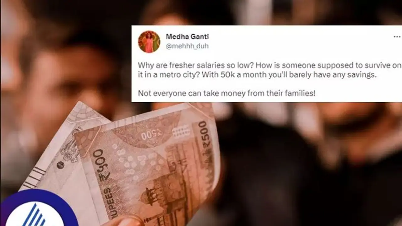 ಮೆಟ್ರೋ ಸಿಟಿಯಲ್ಲಿ ಫಸ್ಟ್ ಜಾಬ್ಗೆ 50 ಸಾವಿರ ಸಂಬಳ, ಸಾಲಲ್ಲ ಅಂದ ಯುವತಿಗೆ ನೆಟ್ಟಿಗರ ಕ್ಲಾಸ್! ಮೆಟ್ರೋ ಸಿಟಿಯಲ್ಲಿ ಫಸ್ಟ್ ಜಾಬ್ಗೆ 50 ಸಾವಿರ ಸಂಬಳ, ಸಾಲಲ್ಲ ಅಂದ ಯುವತಿಗೆ ನೆಟ್ಟಿಗರ ಕ್ಲಾಸ್!