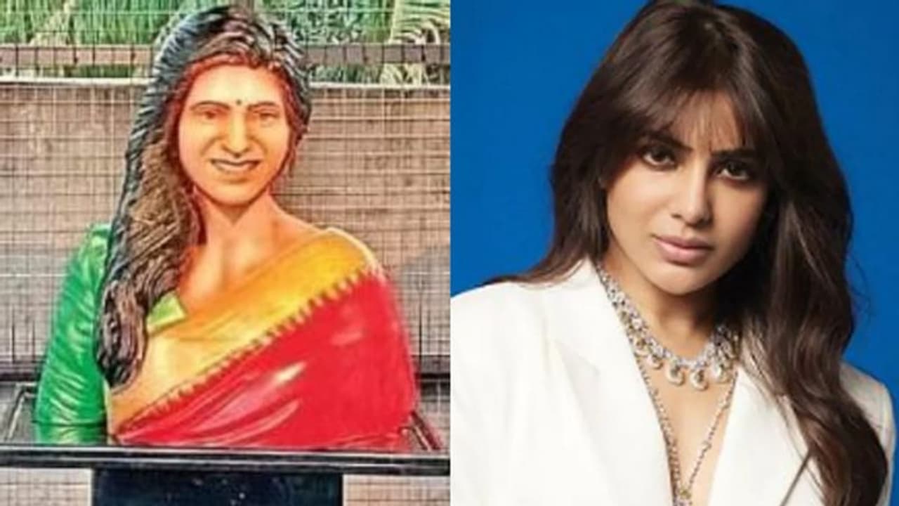 നടി സാമന്തയ്ക്കായി അമ്പലം നിര്മിച്ച് കടുത്ത ആരാധകൻ നടി സാമന്തയ്ക്കായി അമ്പലം നിര്മിച്ച് കടുത്ത ആരാധകൻ