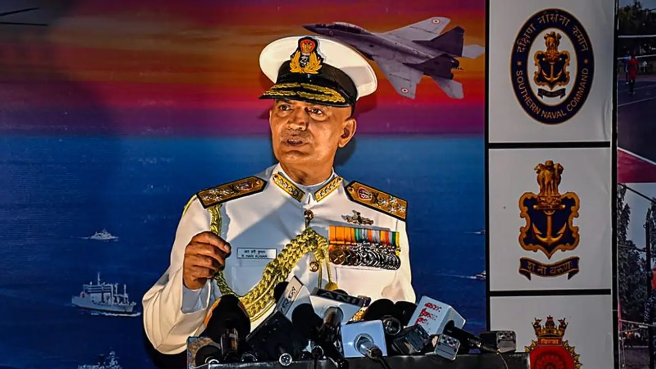 Indian Navy chief flags fragile south China sea security at Indo Pacific dialogue Indian Navy chief flags fragile south China sea security at Indo Pacific dialogue