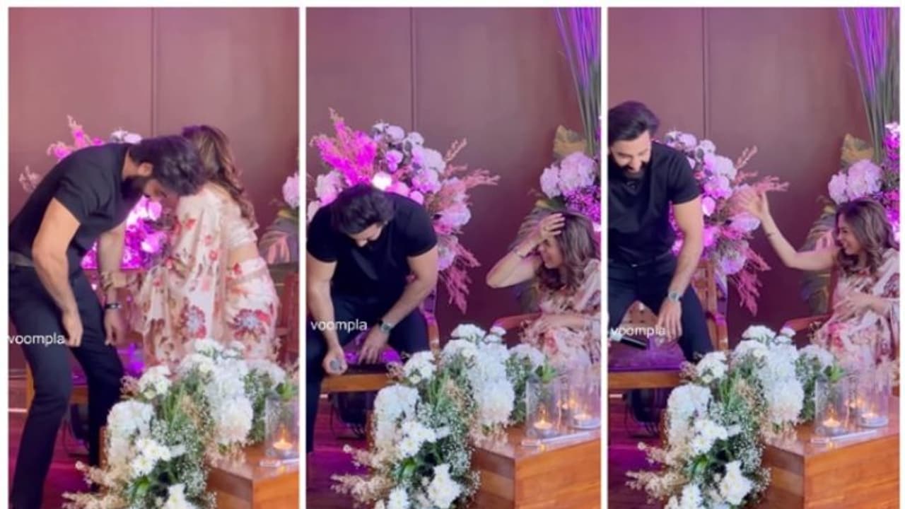 ചൂടുചായ പാന്റില് കപ്പോടെ വീണു; പൊതുവേദിയില് അങ്കലാപ്പിലായി രണ്ബീര് വീഡിയോ ചൂടുചായ പാന്റില് കപ്പോടെ വീണു; പൊതുവേദിയില് അങ്കലാപ്പിലായി രണ്ബീര് വീഡിയോ