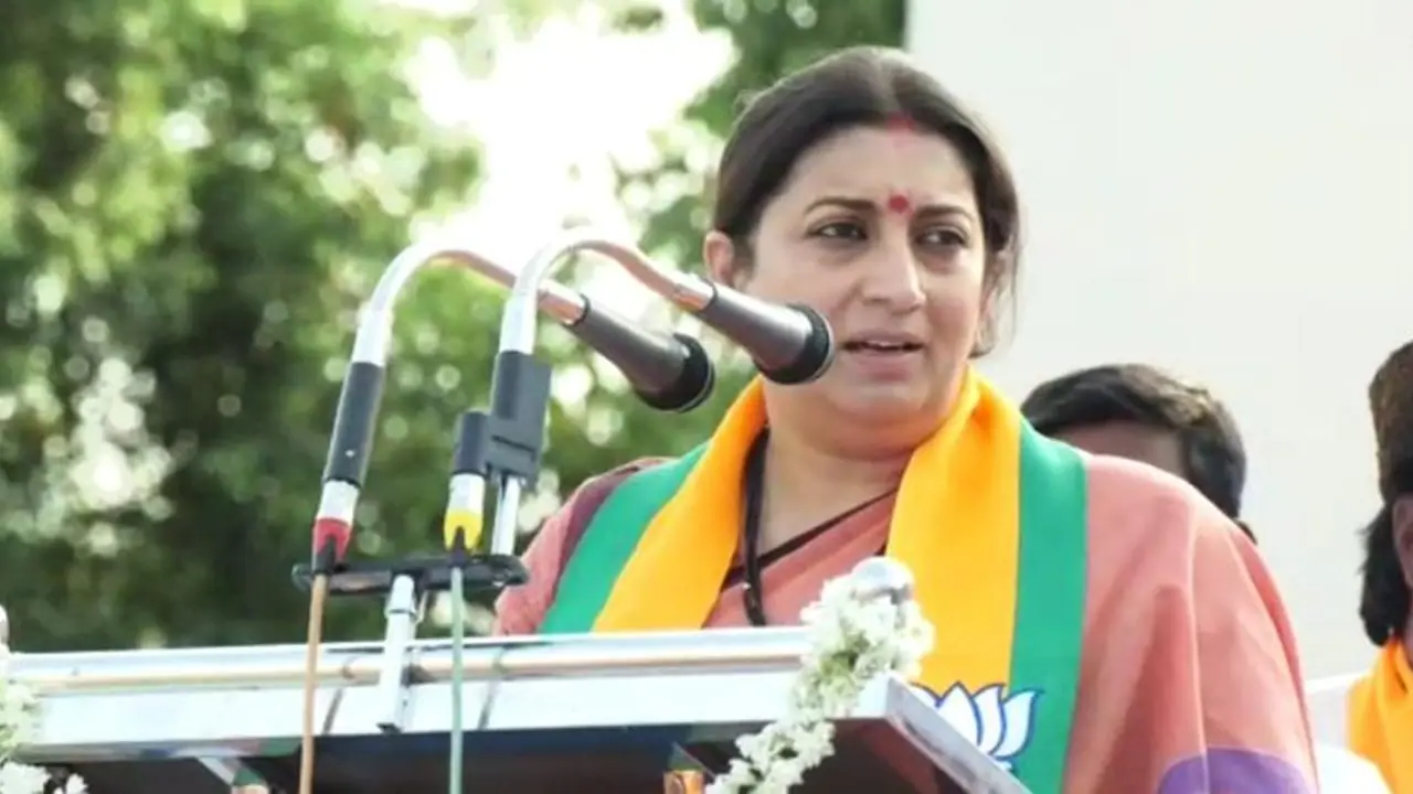 കേരള സ്റ്റോറിയെ എതിർക്കുന്ന എല്ലാ രാഷ്ട്രീയ പാർട്ടികളും തീവ്രവാദത്തെ പിന്തുണക്കുന്നവരെന്ന് സ്മൃതി ഇറാനി