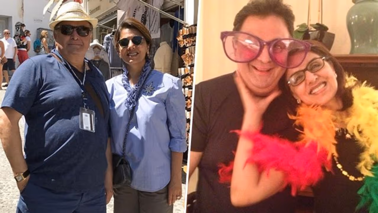 Rishi Kapoor death anniversary: Neetu Kapoor drops throwback picture remembering her late husband