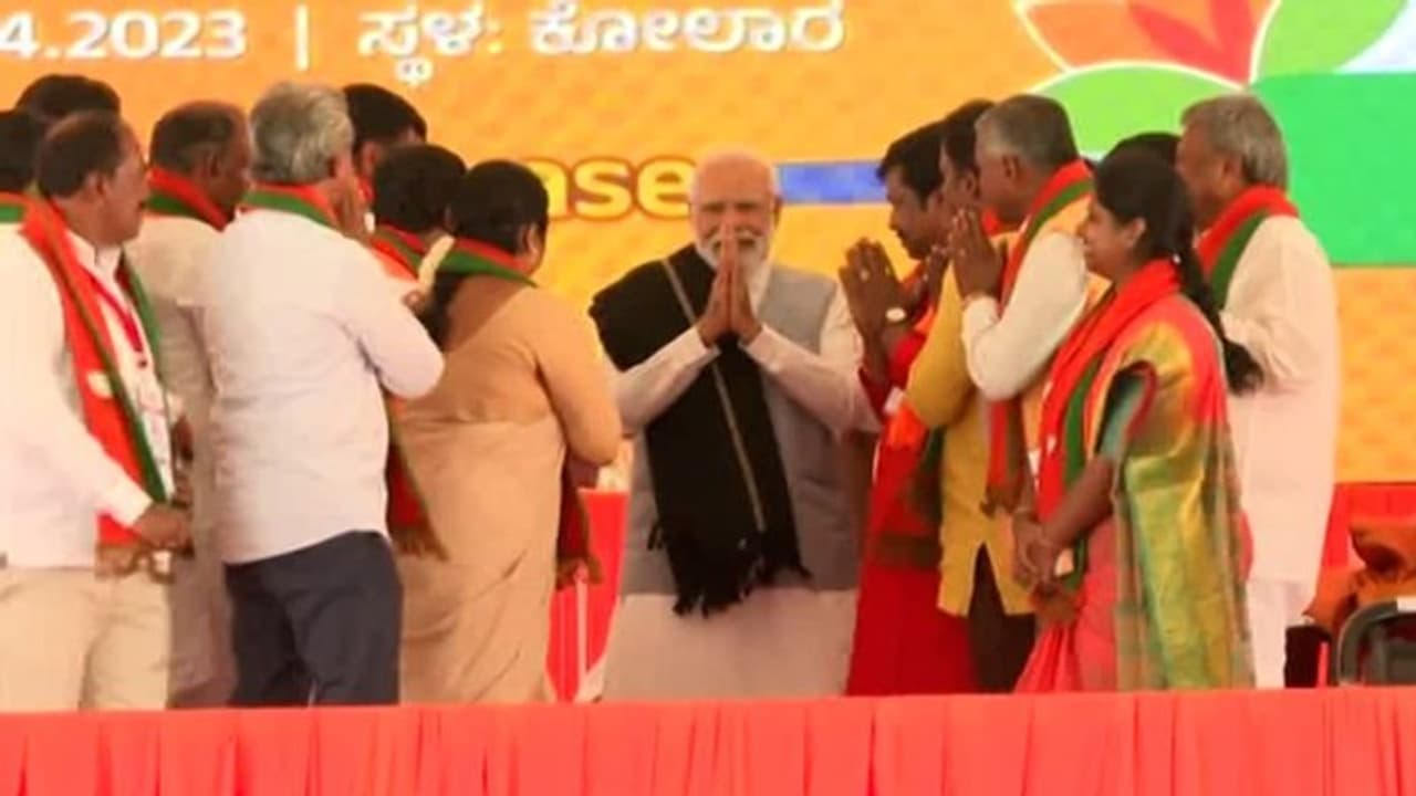 Karnataka Election 2023: 'Unstable governments can't have vision,' says PM Modi in Kolar