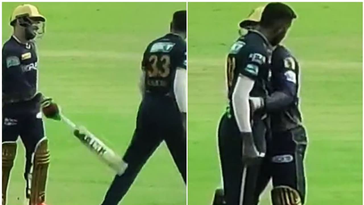 സിക്സിന് പറത്തിയ യുവതാരത്തെ 'ചൊറിഞ്ഞ്' ഹാര്ദിക്; ചിരിച്ച് കെട്ടിപ്പിടിച്ച് കിടിലൻ മറുപടി, കയ്യടിച്ച് ആരാധകർ സിക്സിന് പറത്തിയ യുവതാരത്തെ 'ചൊറിഞ്ഞ്' ഹാര്ദിക്; ചിരിച്ച് കെട്ടിപ്പിടിച്ച് കിടിലൻ മറുപടി, കയ്യടിച്ച് ആരാധകർ