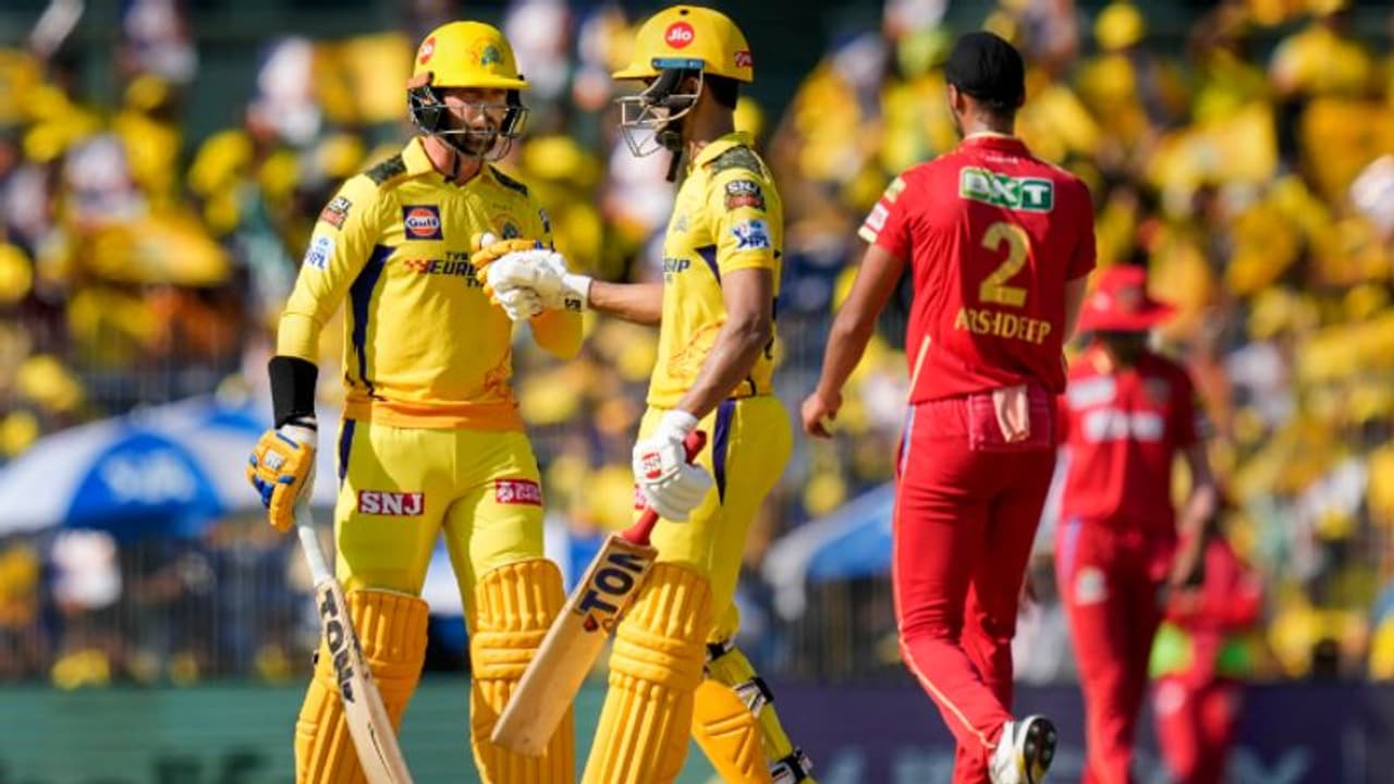 കോണ്വെ തുടങ്ങിവച്ചു, സ്കോര് 200ലെത്തിച്ച് ധോണി! പഞ്ചാബിനെതിരെ ചെന്നൈ സൂപ്പര് കിംഗ്സിന് കൂറ്റന് സ്കോര് കോണ്വെ തുടങ്ങിവച്ചു, സ്കോര് 200ലെത്തിച്ച് ധോണി! പഞ്ചാബിനെതിരെ ചെന്നൈ സൂപ്പര് കിംഗ്സിന് കൂറ്റന് സ്കോര്