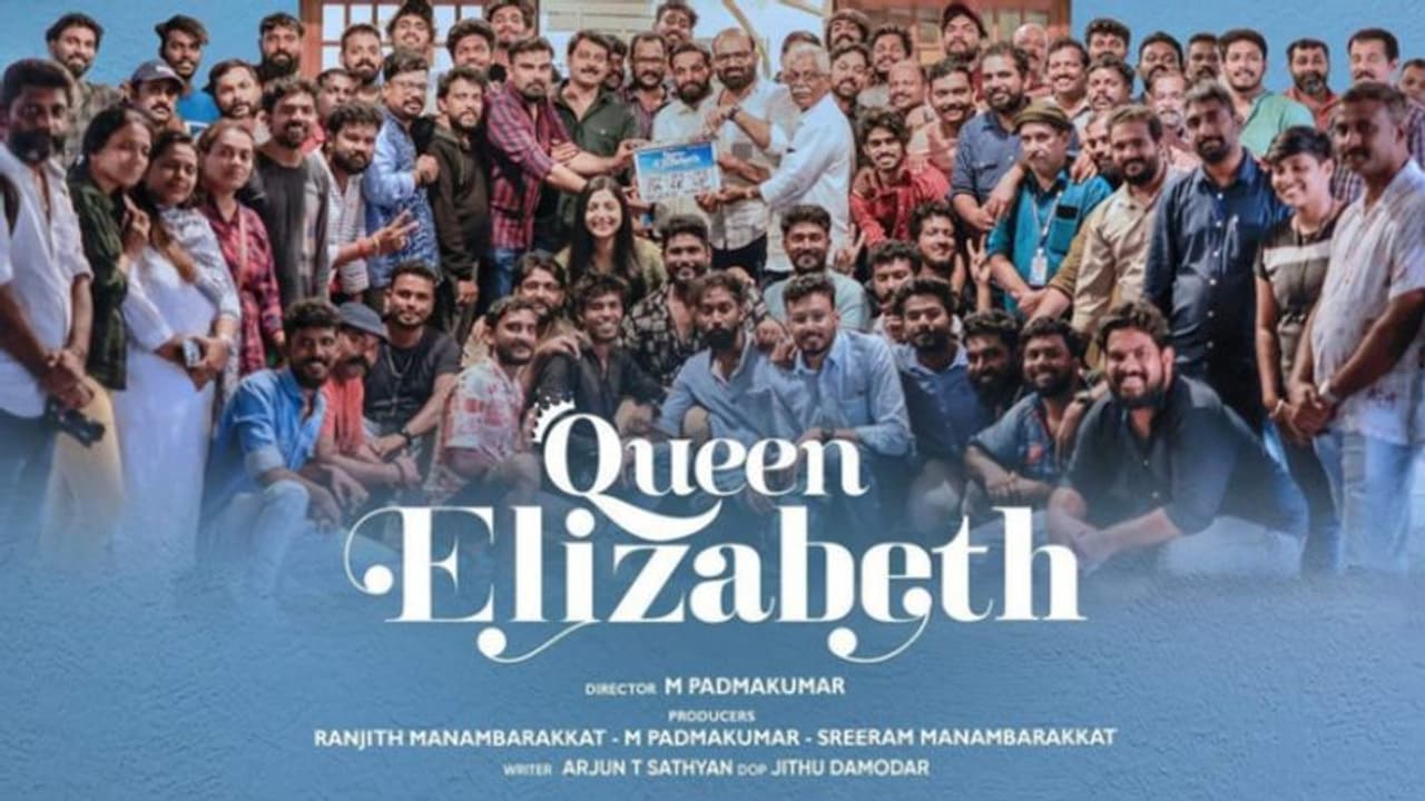 നരേനും മീരാ ജാസ്‍മിനും ഒന്നിക്കുന്ന 'ക്വീൻ എലിസബത്ത്', അപ‍്‍ഡേറ്റ് പുറത്ത്