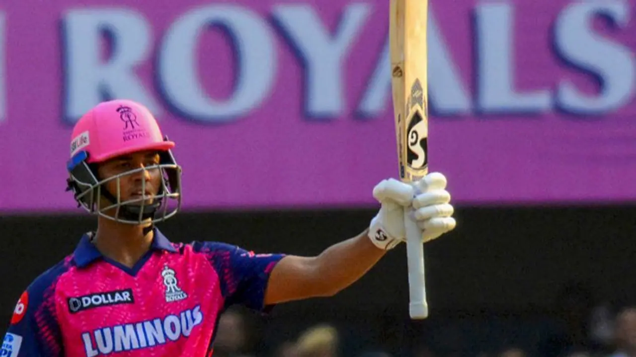 IPL 2023 ಐಪಿಎಲ್ ಟೂರ್ನಿಯಲ್ಲಿ ದಾಖಲೆ, ಮುಂಬೈ ವಿರುದ್ಧ ಸೆಂಚುರಿ ಸಿಡಿಸಿದ ಜೈಸ್ವಾಲ್! IPL 2023 ಐಪಿಎಲ್ ಟೂರ್ನಿಯಲ್ಲಿ ದಾಖಲೆ, ಮುಂಬೈ ವಿರುದ್ಧ ಸೆಂಚುರಿ ಸಿಡಿಸಿದ ಜೈಸ್ವಾಲ್!