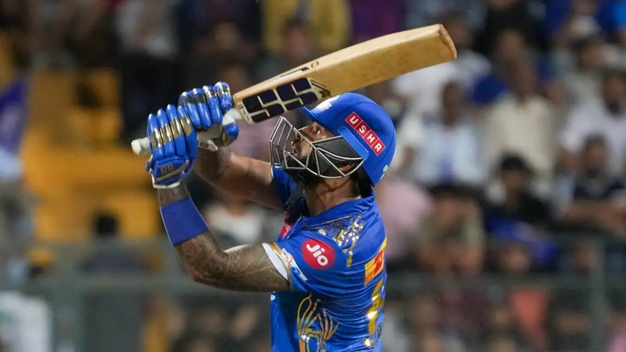 IPL 2023: சூர்யகுமார் யாதவ் காட்டடி சதம்.. மெகா ஸ்கோரை அடித்து GT க்கு கடின இலக்கை நிர்ணயித்தது மும்பை அணி