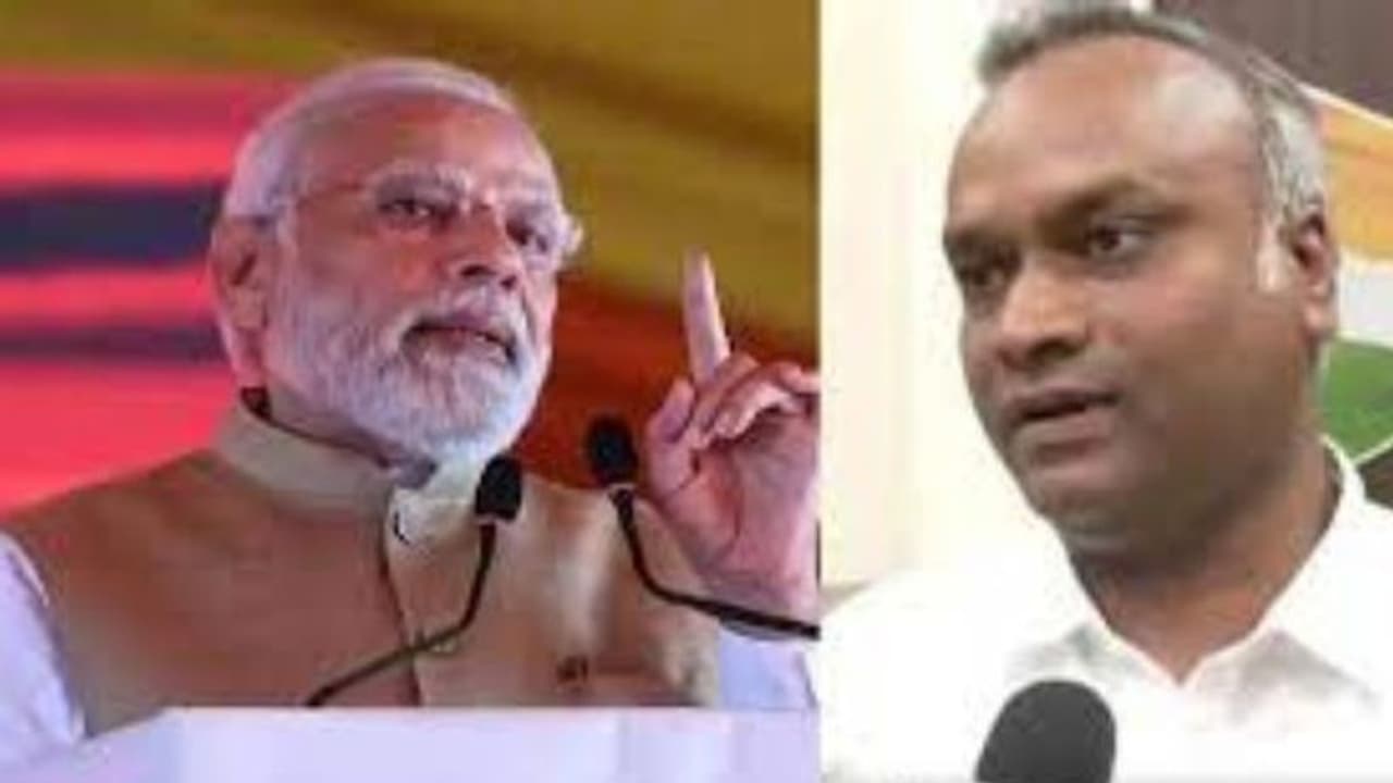 பிரதமரை மோடியை உதவாக்கரை என்று விமர்சித்த பிரியங்க் கார்கே! பாஜக கடும் கண்டனம் பிரதமரை மோடியை உதவாக்கரை என்று விமர்சித்த பிரியங்க் கார்கே! பாஜக கடும் கண்டனம்