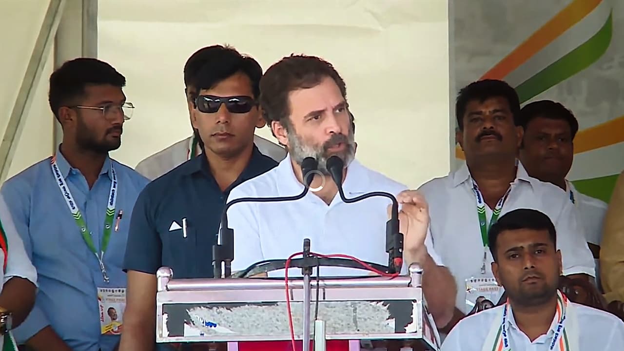 election is not about Narendra Modi PM has to understand this Rahul Gandhi at election rally in Karnataka election is not about Narendra Modi PM has to understand this Rahul Gandhi at election rally in Karnataka