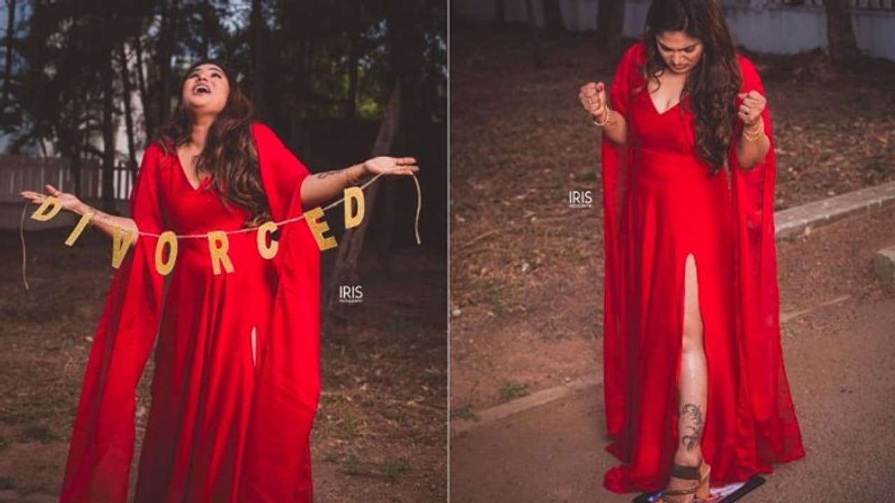 99 ಸಮಸ್ಯೆಯಲ್ಲಿ ಒಂದು ನಿವಾರಣೆ, ಮಹಿಳೆಯ ಡಿವೋರ್ಸ್ ಫೋಟೋಶೋಟ್ ವೈರಲ್! 99 ಸಮಸ್ಯೆಯಲ್ಲಿ ಒಂದು ನಿವಾರಣೆ, ಮಹಿಳೆಯ ಡಿವೋರ್ಸ್ ಫೋಟೋಶೋಟ್ ವೈರಲ್!