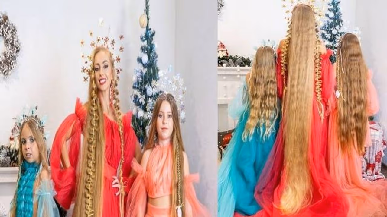 തന്നേക്കാൾ നീളമുള്ള മുടിയുമായി മോഡൽ, മക്കളുടെ മുടിയും മുറിക്കാറില്ല തന്നേക്കാൾ നീളമുള്ള മുടിയുമായി മോഡൽ, മക്കളുടെ മുടിയും മുറിക്കാറില്ല