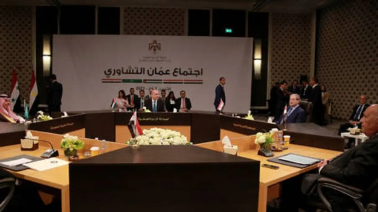 Arab states demand withdrawal of foreign forces from Syria during Jordan Meet Arab states demand withdrawal of foreign forces from Syria during Jordan Meet