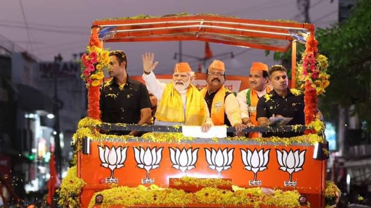 Karnataka Election 2023 Asianet News Survey reiterates Modi factor is key to BJP's triumph Karnataka Election 2023 Asianet News Survey reiterates Modi factor is key to BJP's triumph