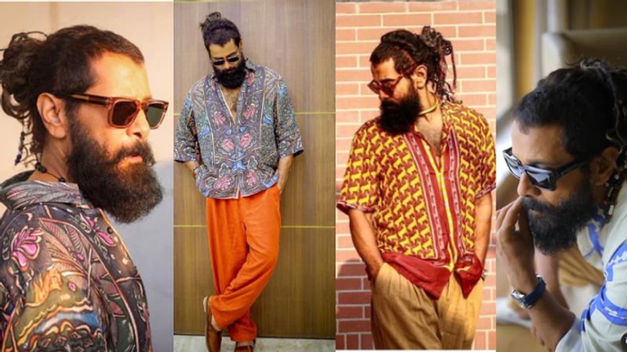  അയഞ്ഞ ഷർട്ടും ബാഗി ട്രൗസറും ലോങ് ഹെയറും; ചിയാൻ വിക്രം ഒരേ പൊളിയെന്ന് ആരാധകര്‍!