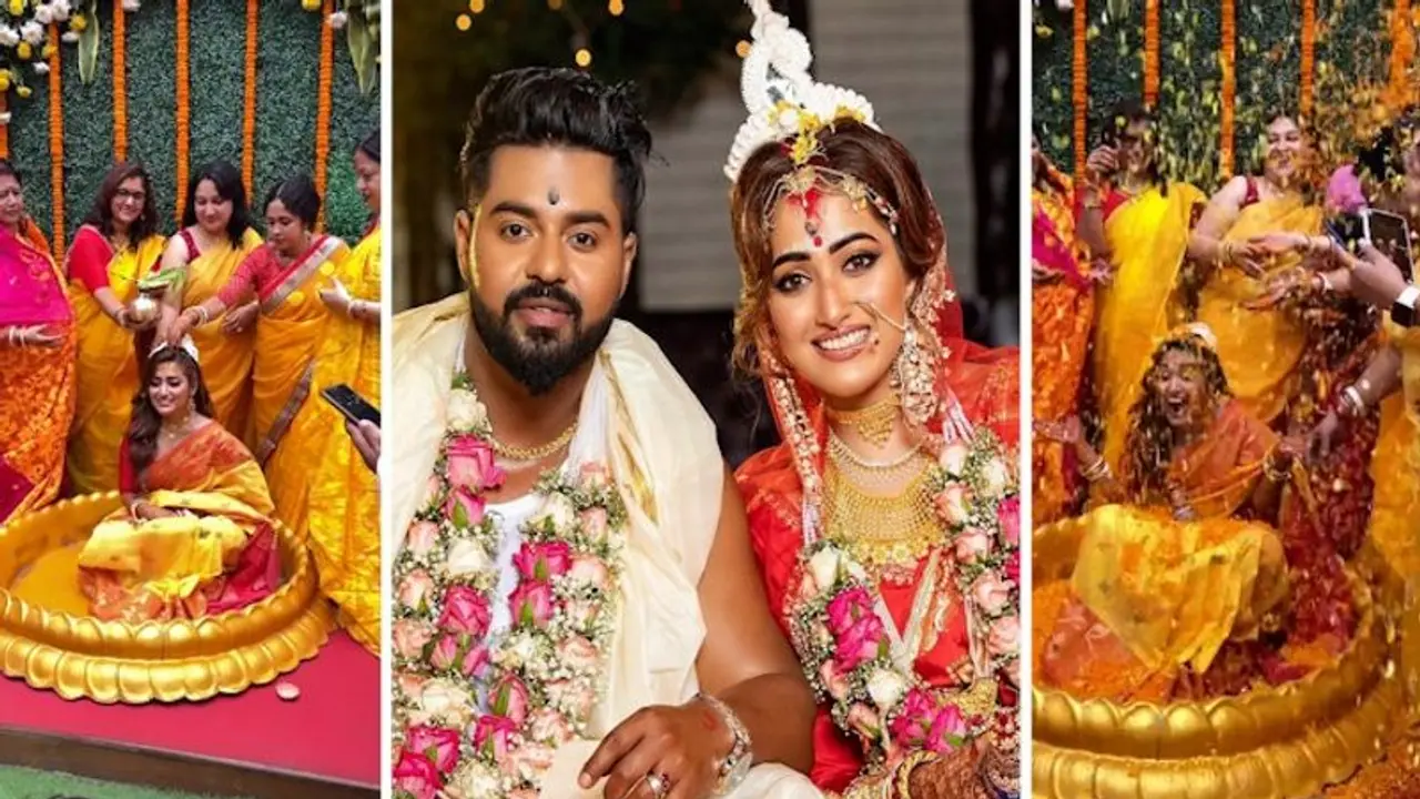 Who is Bengali actress Sudipta Banerjee's husband? Check wedding photos