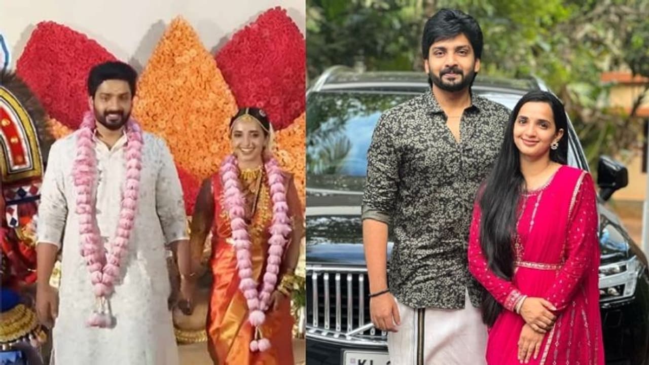 ഇനി അവർ ഒന്നിച്ച്..; നടി മാളവിക കൃഷ്ണദാസും തേജസും വിവാഹിതരായി ഇനി അവർ ഒന്നിച്ച്..; നടി മാളവിക കൃഷ്ണദാസും തേജസും വിവാഹിതരായി
