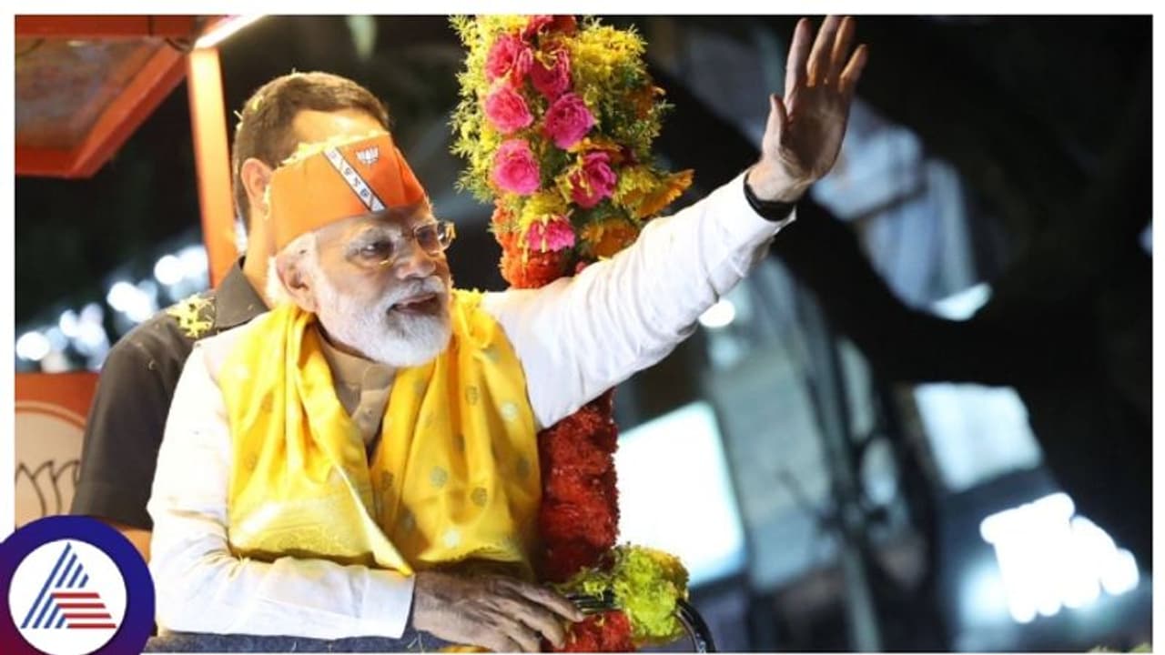 Karnataka Election 2023: PM Modi chants Jai Bajrang Bali' in all campaign meetings to counter Congress Karnataka Election 2023: PM Modi chants Jai Bajrang Bali' in all campaign meetings to counter Congress
