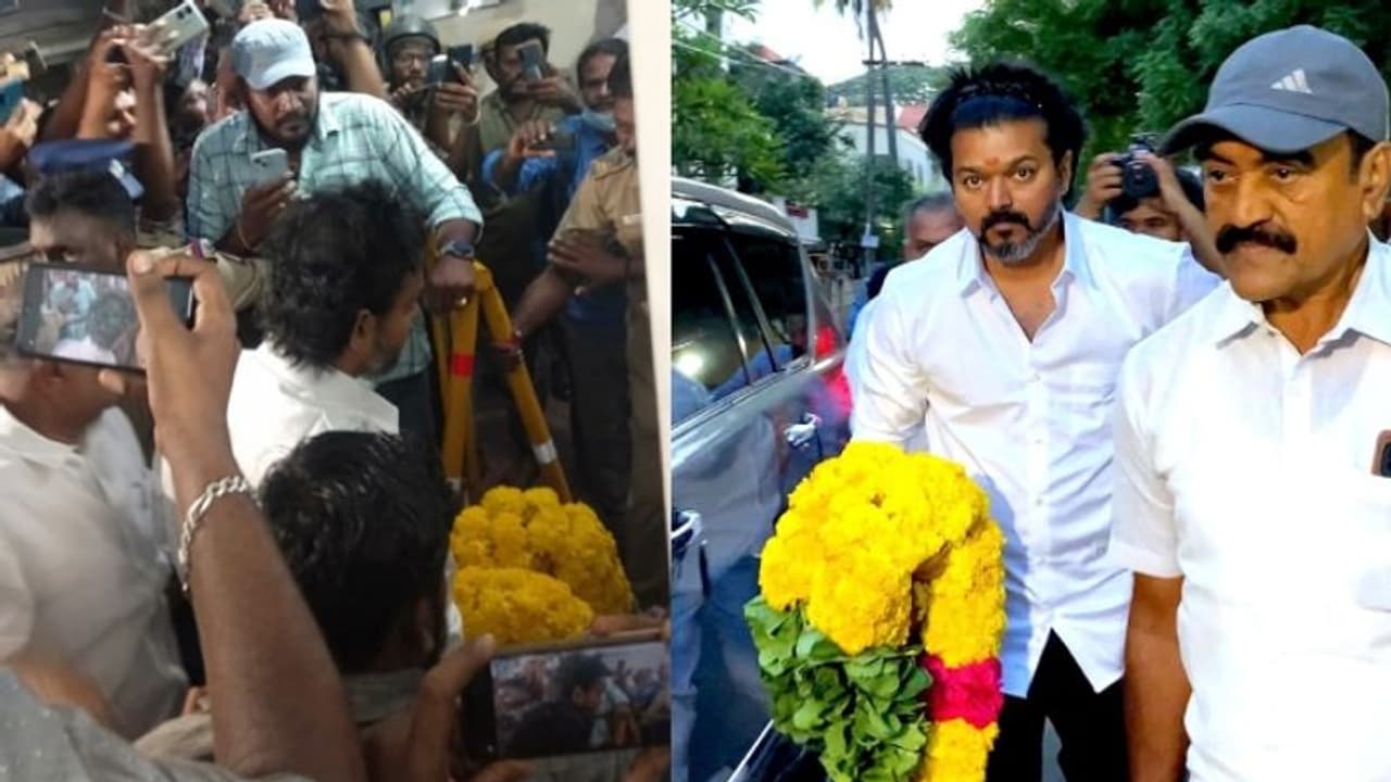 മനോബാലയ്ക്ക് അന്ത്യാഞ്ജലി അര്‍പ്പിക്കാന്‍ നേരിട്ടെത്തി വിജയ്: വീഡിയോ