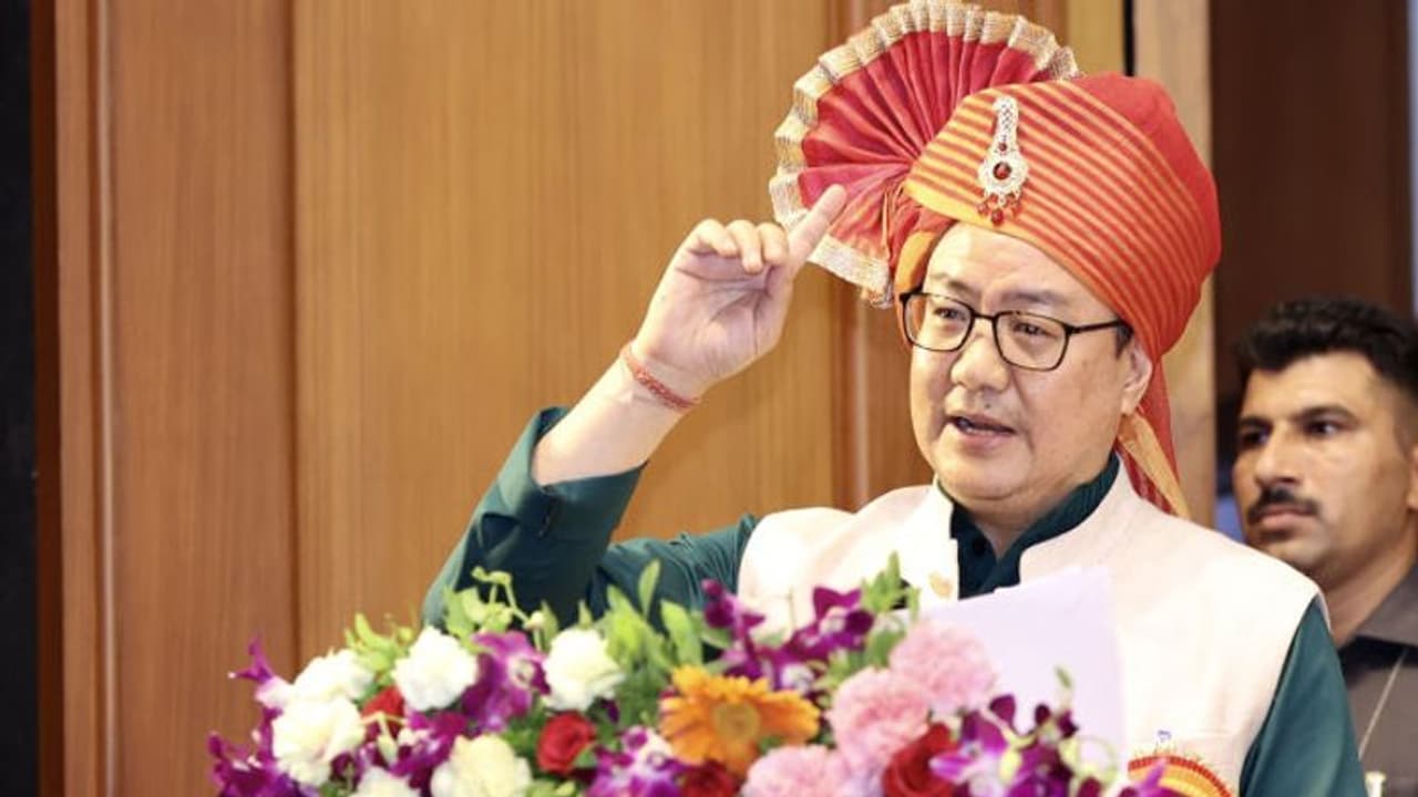 'We are nationalists... be Indian in thought': Law Minister Kiren Rijiju tells judges, lawyers educated abroad