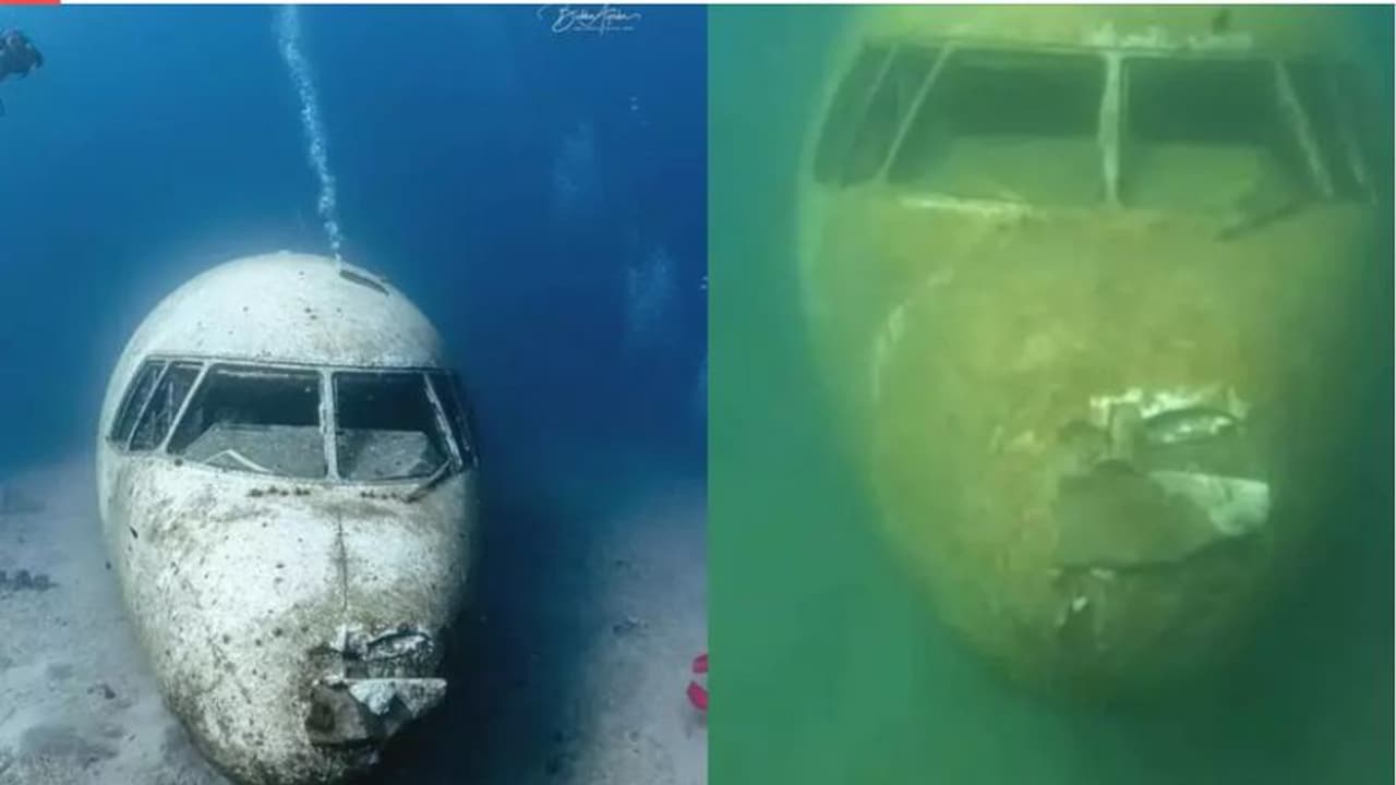 FACT CHECK: 9 ஆண்டுகளுக்கு முன் மாயமான மலேசிய விமானம் கடலுக்கடியில் கண்டுபிடிக்கப்பட்டதா? வைரல் போட்டோ.. FACT CHECK: 9 ஆண்டுகளுக்கு முன் மாயமான மலேசிய விமானம் கடலுக்கடியில் கண்டுபிடிக்கப்பட்டதா? வைரல் போட்டோ..