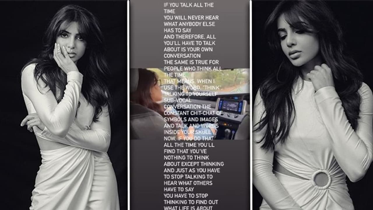 Samantha's scathing reply after Chitti Babu's claims of her career getting 'over' is savage Samantha's scathing reply after Chitti Babu's claims of her career getting 'over' is savage