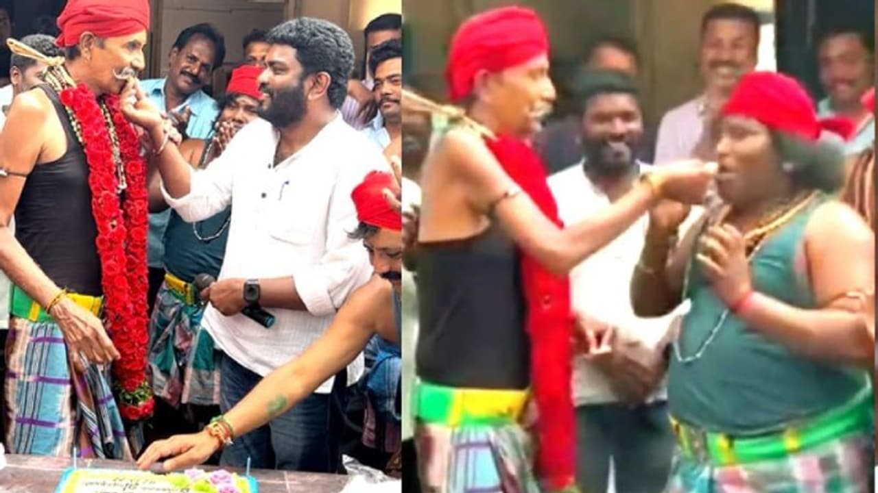 ஷூட்டிங் ஸ்பாட்டில் கேக் வெட்டி கொண்டாடிய மனோபாலா... கலங்கவைக்கும் கடைசி வீடியோ இதோ ஷூட்டிங் ஸ்பாட்டில் கேக் வெட்டி கொண்டாடிய மனோபாலா... கலங்கவைக்கும் கடைசி வீடியோ இதோ