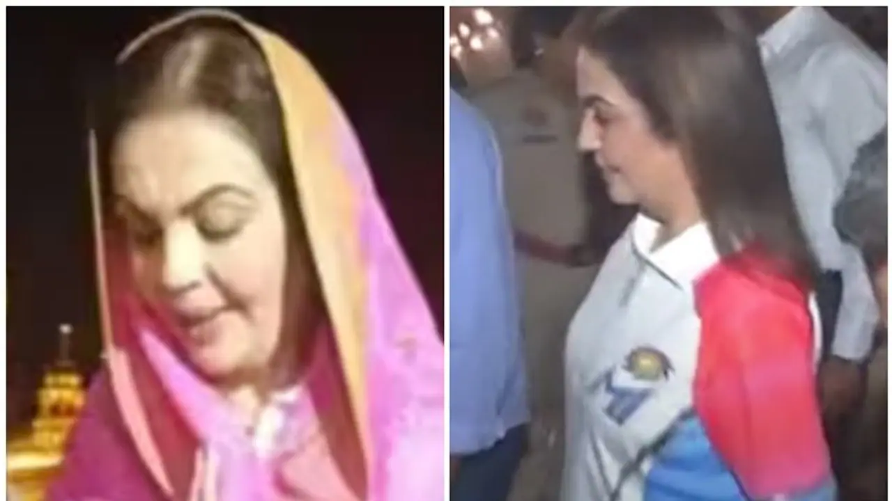 പഞ്ചാബിലുണ്ടായിട്ടും കളി കാണാൻ എത്തിയില്ല; മുംബൈ ജേഴ്സി ധരിച്ച് സുവർണ ക്ഷേത്രത്തിൽ പ്രാര്ഥിച്ച് നിത അംബാനി പഞ്ചാബിലുണ്ടായിട്ടും കളി കാണാൻ എത്തിയില്ല; മുംബൈ ജേഴ്സി ധരിച്ച് സുവർണ ക്ഷേത്രത്തിൽ പ്രാര്ഥിച്ച് നിത അംബാനി