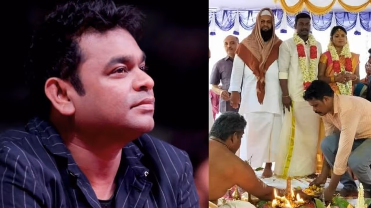 'ഇതാ മറ്റൊരു കേരള സ്റ്റോറി'; ചേരാവള്ളി ജമാഅത്ത് നടത്തിയ ഹിന്ദു വിവാഹത്തിന്‍റെ വീഡിയോ പങ്കുവച്ച് റഹ്‍മാന്‍