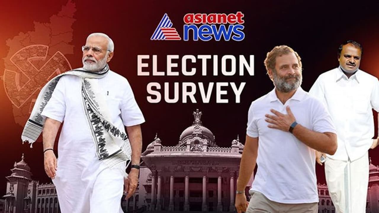 Karnataka Election 2023 Asianet News Survey: BJP projected to make big gains in 3 out of 6 regions Karnataka Election 2023 Asianet News Survey: BJP projected to make big gains in 3 out of 6 regions