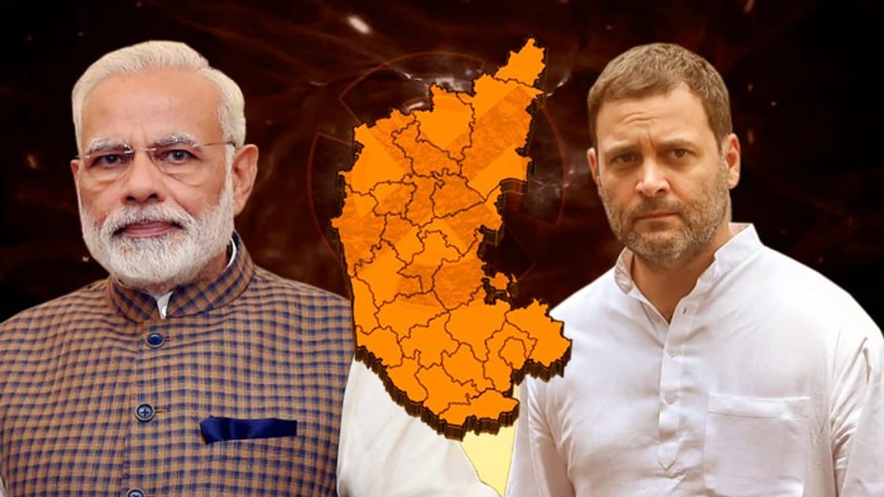 Karnataka election 2023 asianet news opinion poll May BJP leads Congress JDS in vote sharing BSM