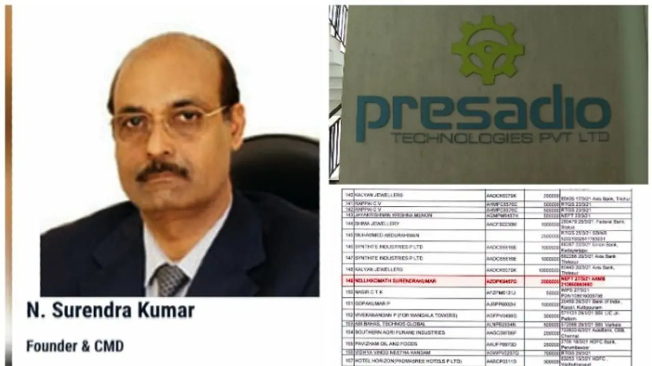 പ്രസാഡിയോയുടെ വരുമാനം 500 മടങ്ങ് വളർത്തിയത് സർക്കാർ പദ്ധതികൾ! സിപിഎമ്മിന് തെരഞ്ഞെടുപ്പ് സംഭാവന 20 ലക്ഷം പ്രസാഡിയോയുടെ വരുമാനം 500 മടങ്ങ് വളർത്തിയത് സർക്കാർ പദ്ധതികൾ! സിപിഎമ്മിന് തെരഞ്ഞെടുപ്പ് സംഭാവന 20 ലക്ഷം