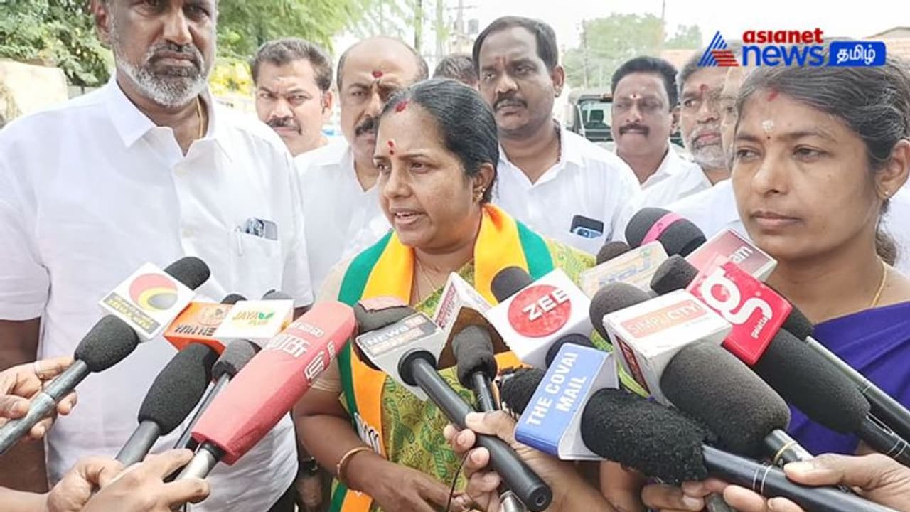 Watch: படத்தை படமாக பாருங்கள்! அரசியல் செய்ய வேண்டாம்! கேரளா ஸ்டோரி படம் குறித்து வானதி ஶ்ரீனிவாசன் கருத்து Watch: படத்தை படமாக பாருங்கள்! அரசியல் செய்ய வேண்டாம்! கேரளா ஸ்டோரி படம் குறித்து வானதி ஶ்ரீனிவாசன் கருத்து