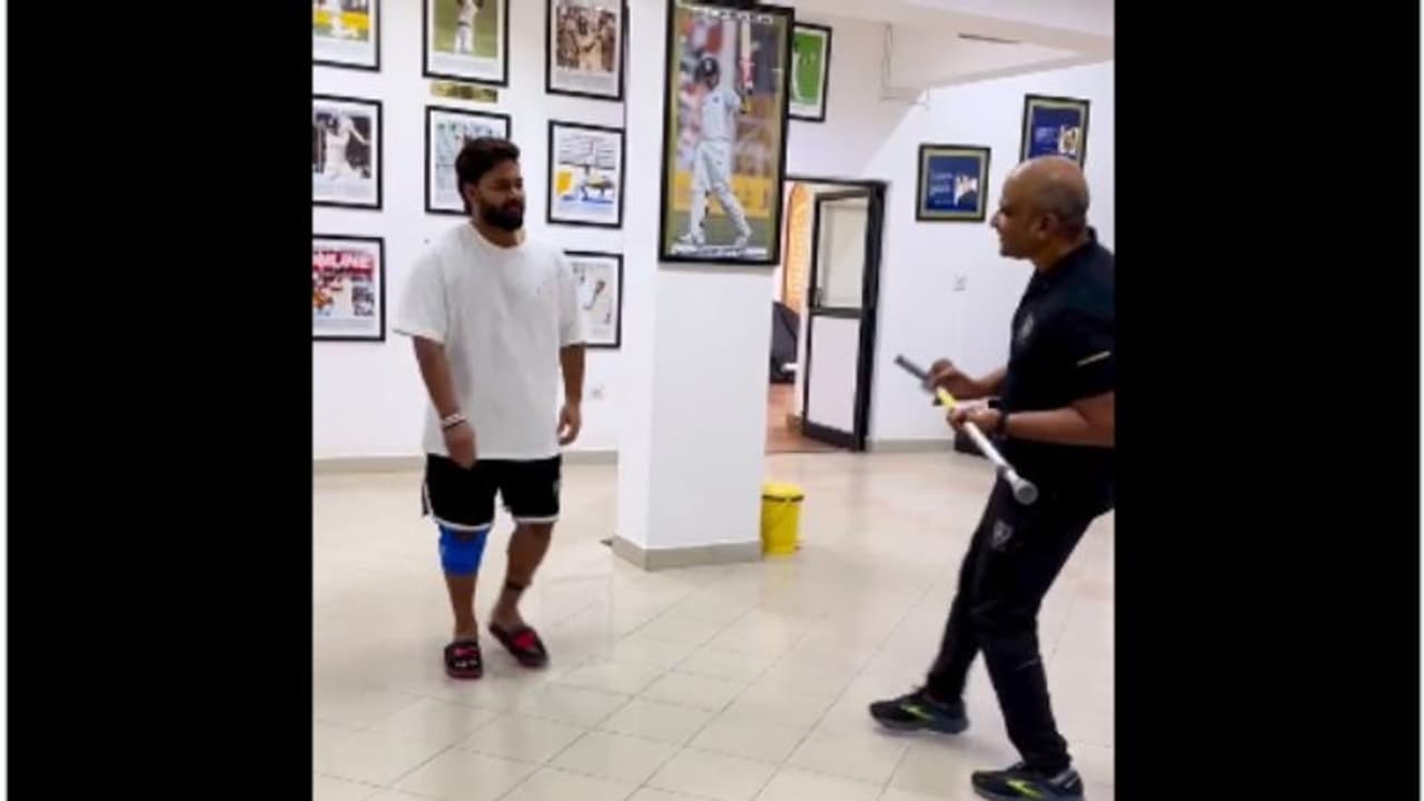 സഹായമില്ലാതെ നടത്തം, ടേബിള്‍ ടെന്നീസ്; റിഷഭ് പന്ത് കരുത്തോടെ തിരിച്ചുവരുന്നു വീഡിയോ വൈറല്‍