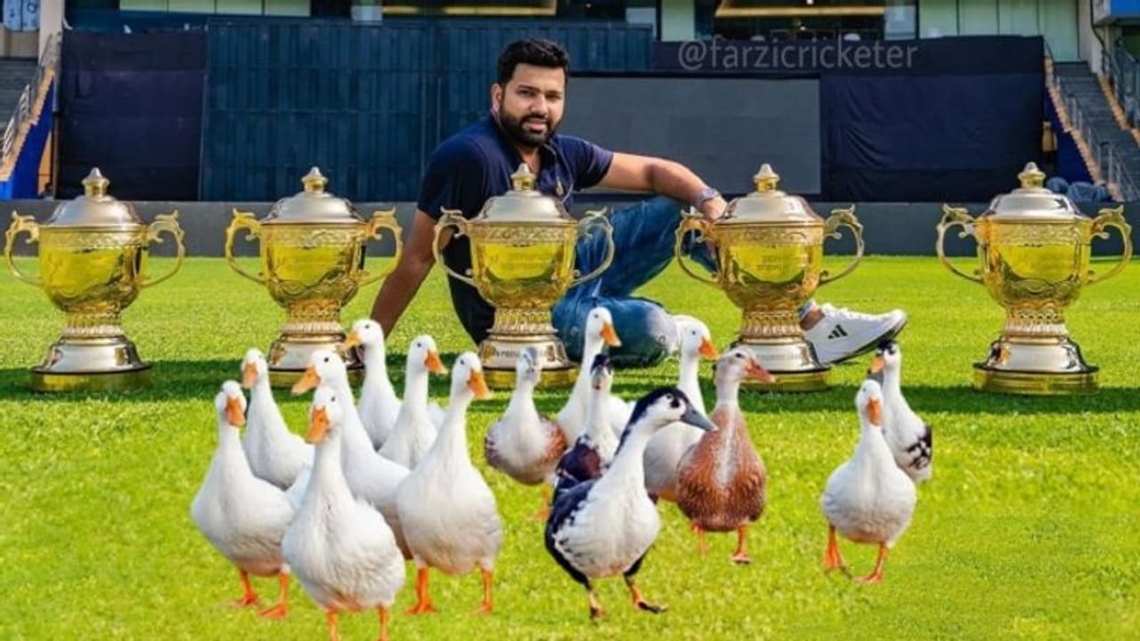  'ഹിറ്റ്മാനല്ല, ഇത് ഡക്ക്‌മാന്‍', പൂജ്യത്തിന് പുറത്തായ രോഹിത്തിനെ പൊരിച്ച് ആരാധകര്‍