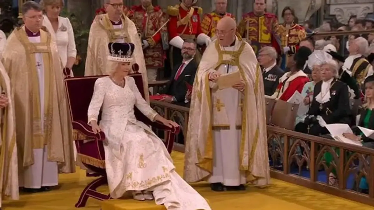 Camilla formally crowned as Queen, takes throne besides King Charles III