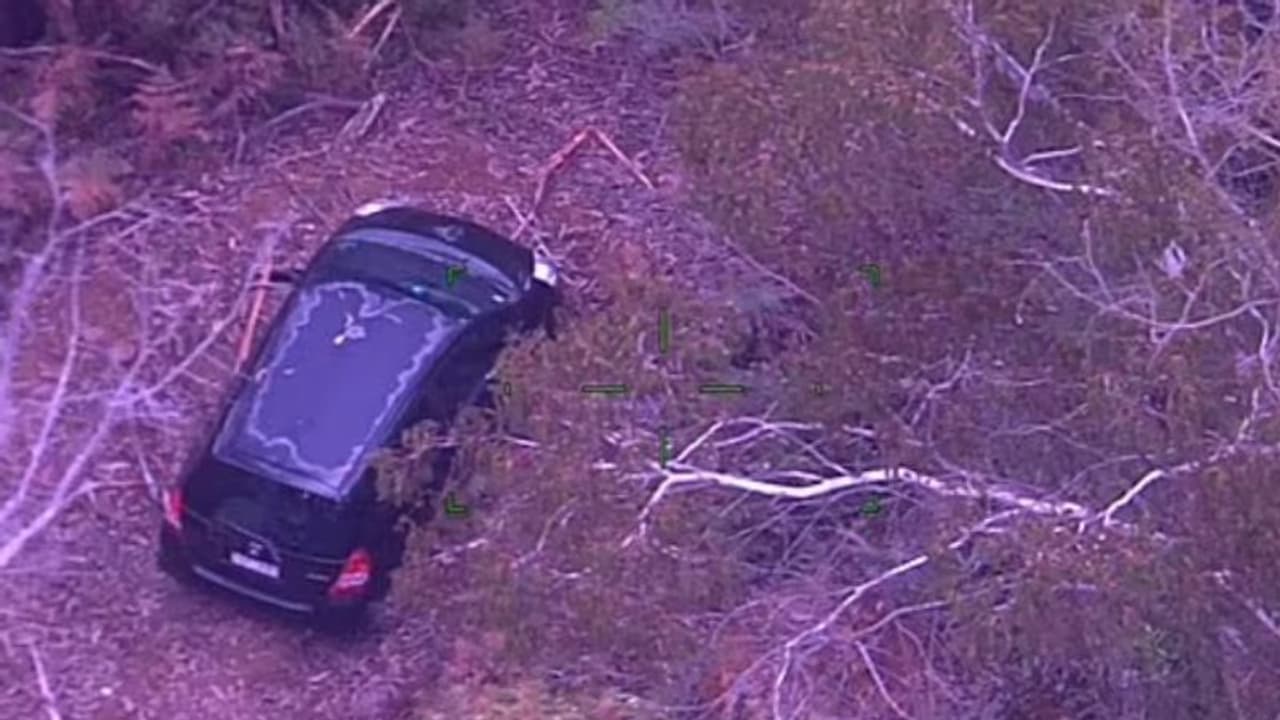 ചെളിയില്‍ പൂണ്ട കാറിനുള്ളില്‍ കാട്ടില്‍ കുടുങ്ങി വീട്ടമ്മ; തുണയായത് ഒരു ബോട്ടില്‍ വൈനും മിഠായിയും