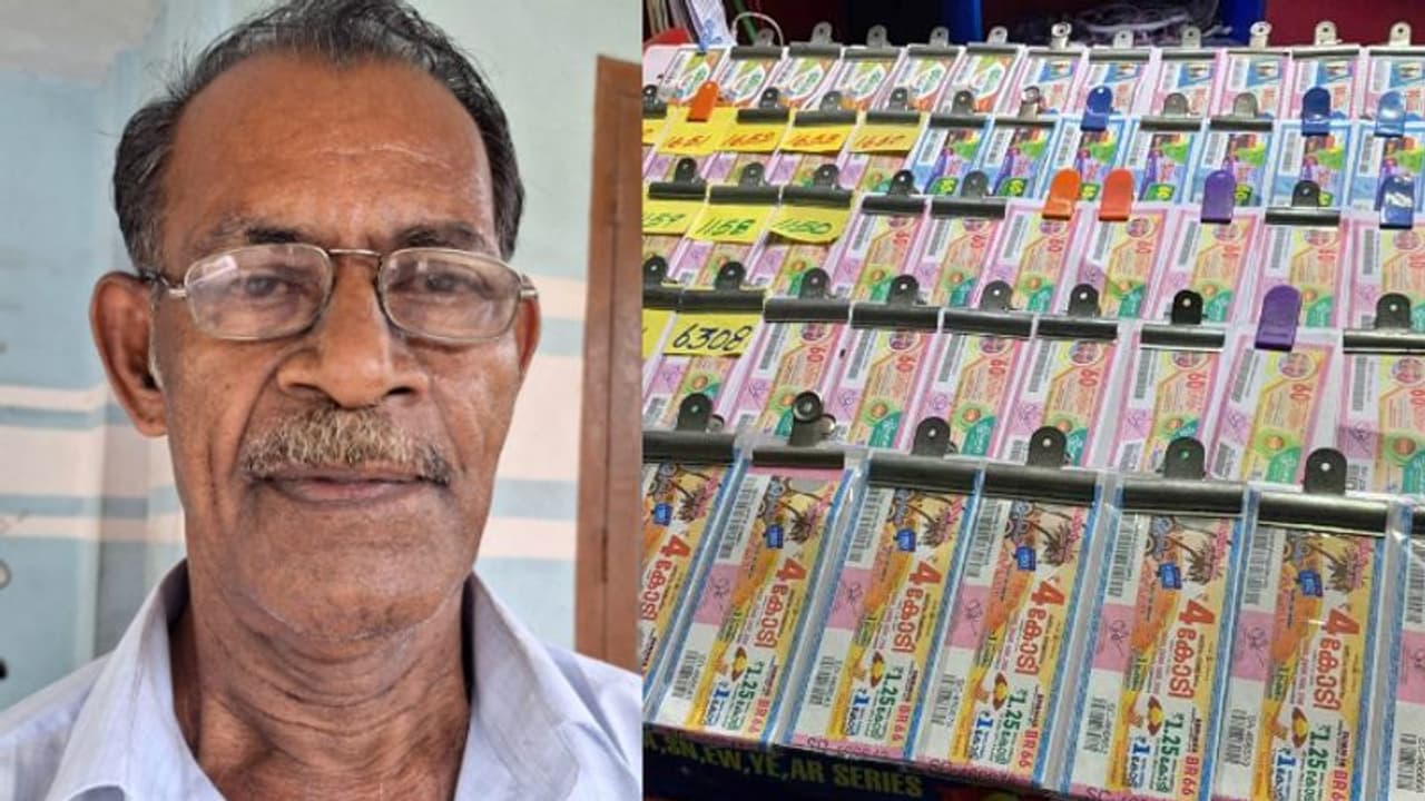 പതിവ് പോലെ ലോട്ടറിയെടുത്തു, ഫലമറിയാനെത്തിയപ്പോള്‍ 'ബംബർ'; കാരുണ്യ പ്ലസ് ഒന്നാം സമ്മാനം സോമരാജന്