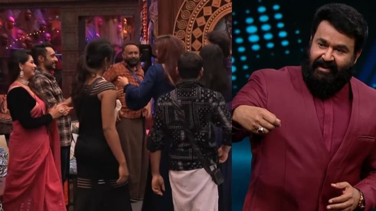 ഏഴില് ഒരാള് സേഫ്; ബിഗ് ബോസില് പ്രഖ്യാപനവുമായി മോഹന്ലാല് ഏഴില് ഒരാള് സേഫ്; ബിഗ് ബോസില് പ്രഖ്യാപനവുമായി മോഹന്ലാല്