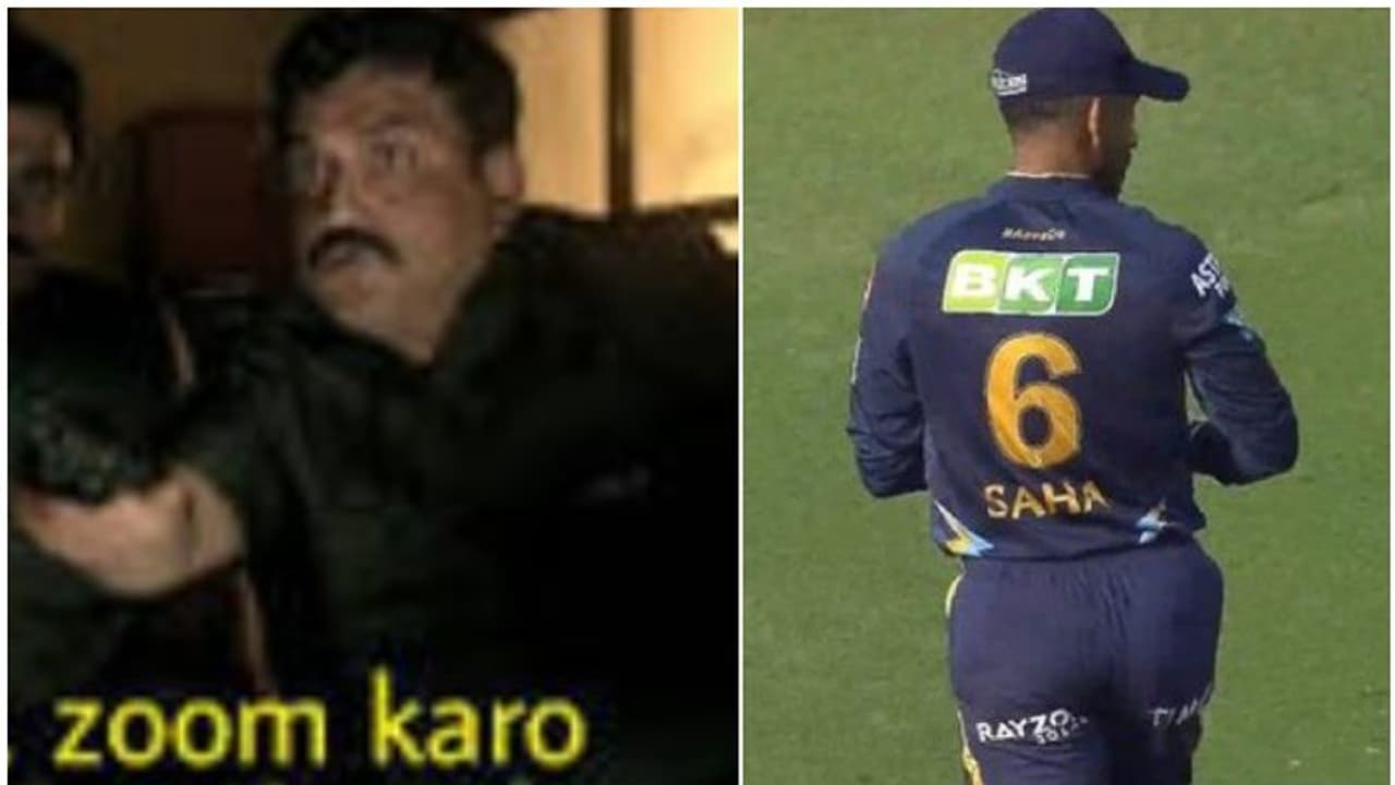 പുത്തൻ ഫാഷനോ! ഗ്രൗണ്ടിലെത്താൻ അത്ര തിരക്കോ; പാന്റ്സ് തിരിച്ചിട്ടെത്തി സാഹ, സ്വന്തം ടീം പോലും വിട്ടില്ല, ട്രോൾ പുത്തൻ ഫാഷനോ! ഗ്രൗണ്ടിലെത്താൻ അത്ര തിരക്കോ; പാന്റ്സ് തിരിച്ചിട്ടെത്തി സാഹ, സ്വന്തം ടീം പോലും വിട്ടില്ല, ട്രോൾ