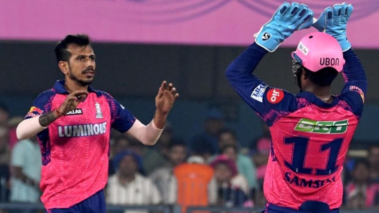 ക്ലാസി ചാഹല്, നാല് വിക്കറ്റ്! കൊല്ക്കത്തയെ എറിഞ്ഞുപിടിച്ച് സഞ്ജുവും സംഘവും; അനായാസ വിജയലക്ഷ്യം ക്ലാസി ചാഹല്, നാല് വിക്കറ്റ്! കൊല്ക്കത്തയെ എറിഞ്ഞുപിടിച്ച് സഞ്ജുവും സംഘവും; അനായാസ വിജയലക്ഷ്യം