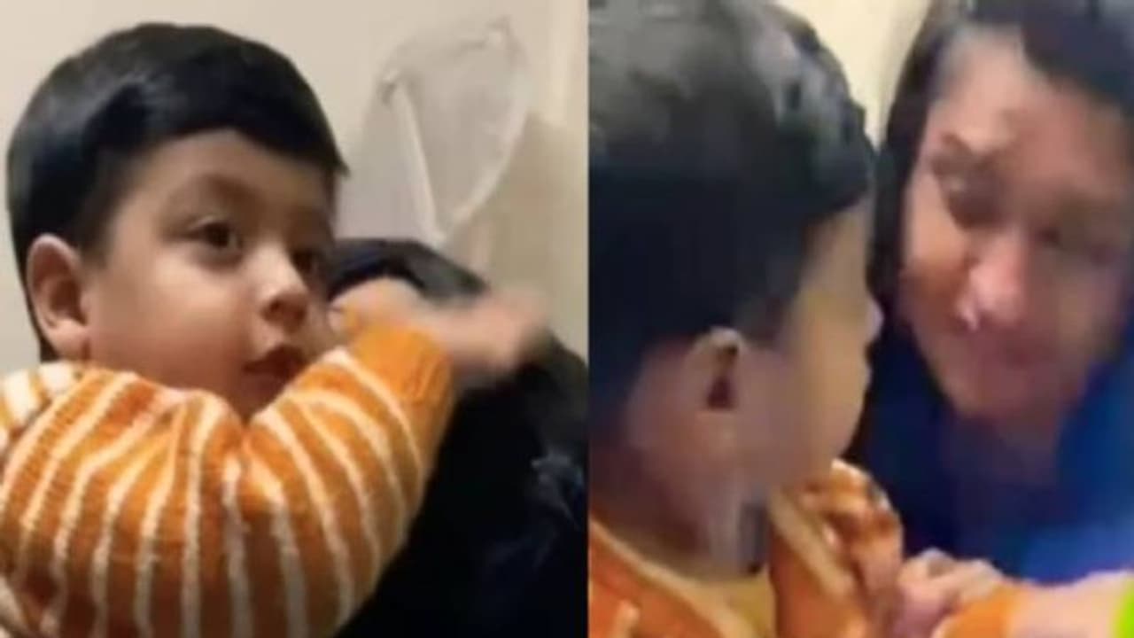 Viral video : അമ്മേ ഓഫീസിൽ പോ; വൈറലായി രണ്ടുവയസുകാരന്റെ വീഡിയോ Viral video : അമ്മേ ഓഫീസിൽ പോ; വൈറലായി രണ്ടുവയസുകാരന്റെ വീഡിയോ