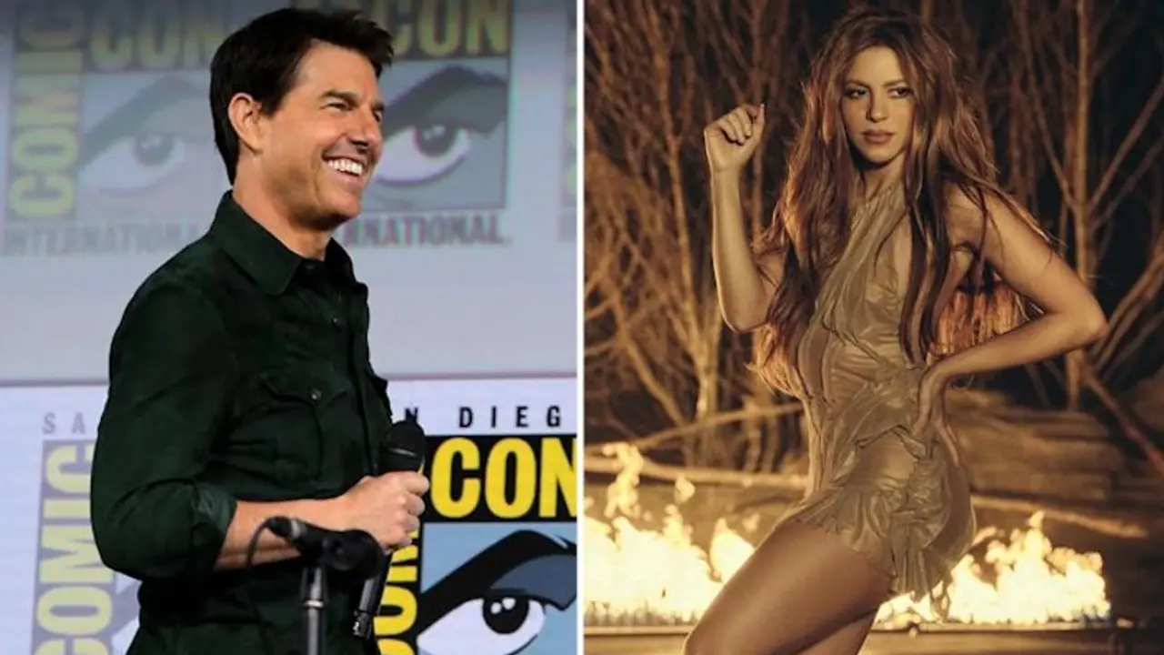 Shakira papped with action superstar Tom Cruise; has songstress found new 'love'? Shakira papped with action superstar Tom Cruise; has songstress found new 'love'?