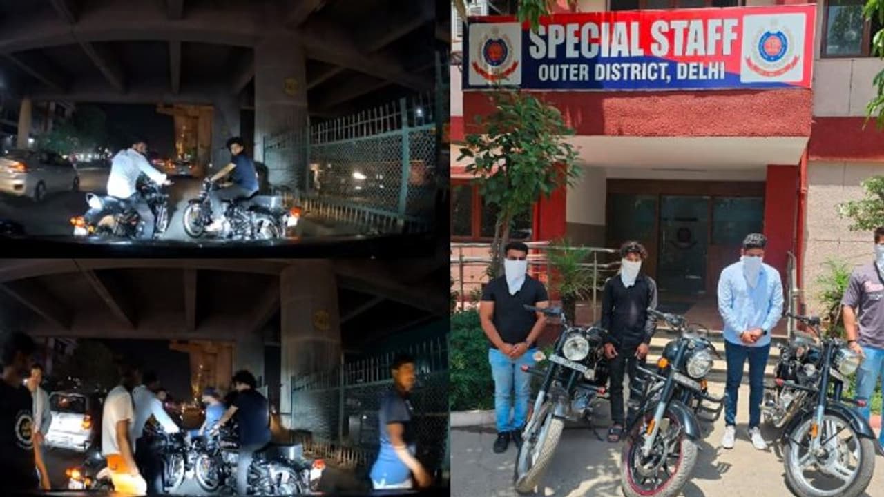 ನಡುರಸ್ತೆಯಲ್ಲಿ ಕಾರು ಅಡ್ಡಹಾಕಿ ಚಾಲಕನ ಮೇಲೆ ಬೈಕ್ ಸವಾರರಿಂದ ಹಲ್ಲೆ: ವಿಡಿಯೋ