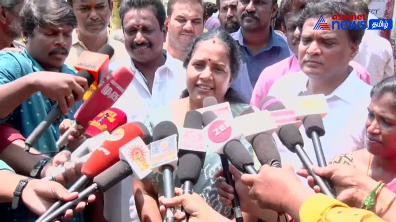 செந்தில் பாலாஜி அமைச்சராக இருந்த போது தவறு செய்யவில்லை என முதல்வரால் கூற முடியுமா? வானதி சீனிவாசன் கேள்வி! செந்தில் பாலாஜி அமைச்சராக இருந்த போது தவறு செய்யவில்லை என முதல்வரால் கூற முடியுமா? வானதி சீனிவாசன் கேள்வி!