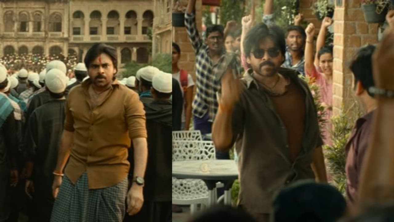 ఈసారి బద్దలైపోద్ది.. 'ఉస్తాద్ భగత్ సింగ్' గ్లింప్స్ అదిరిపోయిందిగా.. లుంగీ, ఖాకీ, తుపాకీతో పవన్ మాస్ జాతర ఈసారి బద్దలైపోద్ది.. 'ఉస్తాద్ భగత్ సింగ్' గ్లింప్స్ అదిరిపోయిందిగా.. లుంగీ, ఖాకీ, తుపాకీతో పవన్ మాస్ జాతర